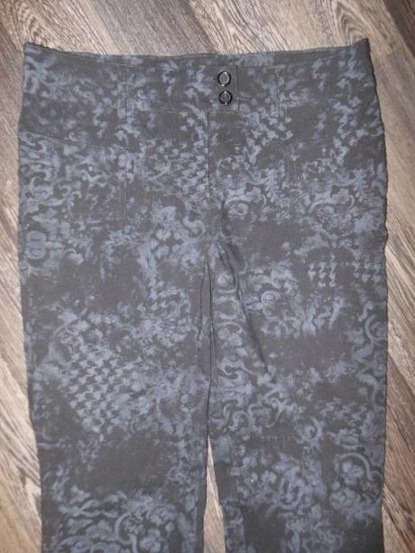 Kvetované nohavice cache cache 38/40, c&a,38