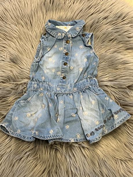 Dievčenské rifľové šaty next (74), next,74