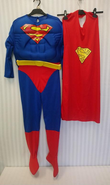 2 dielny kostým superman, rubies, 9-13 r, 134-146,