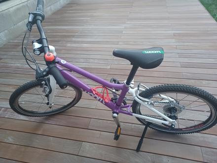 Bicykel woom 4 a prilba woom m, woom,20