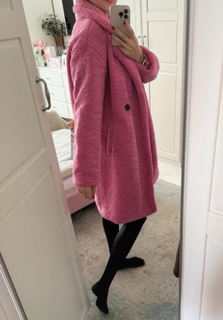 Kabát ružový s, s