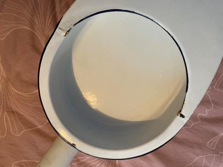 Stará misa nemocničná podložná smaltovaná,