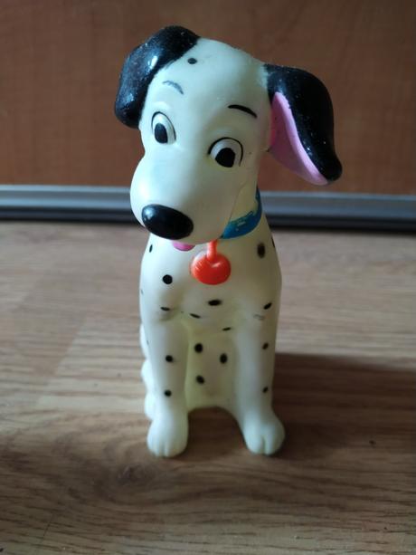 Dalmatínci - retro gumené pískacie hračky,