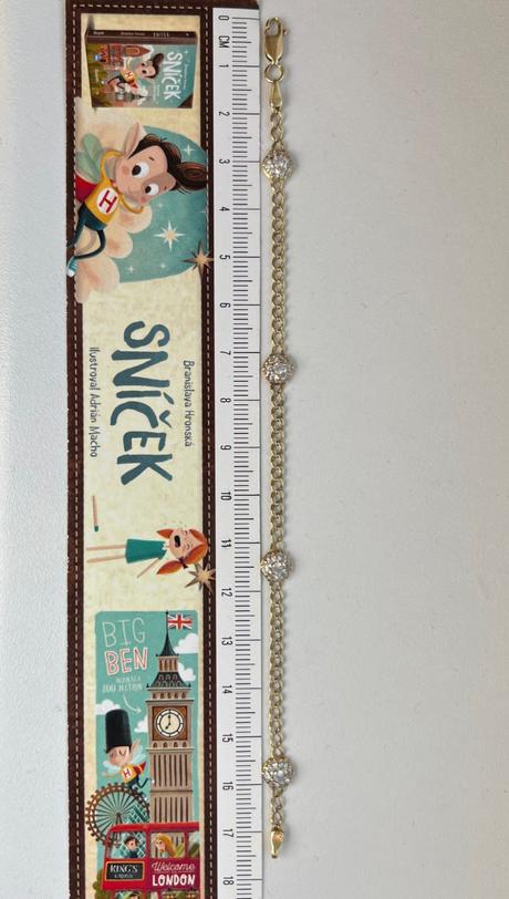 Dievcensky  naramok 14k zlato, 