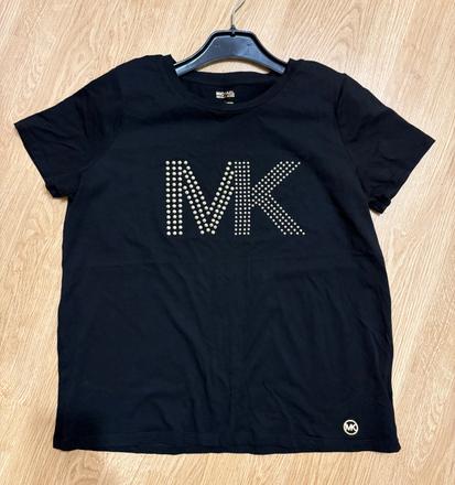 Michael kors tričko so zlatým logom mk, michael kors,l