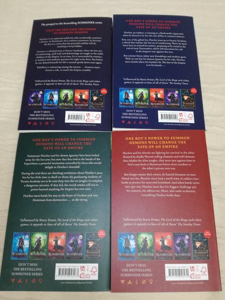 Taran matharu summoner set, 