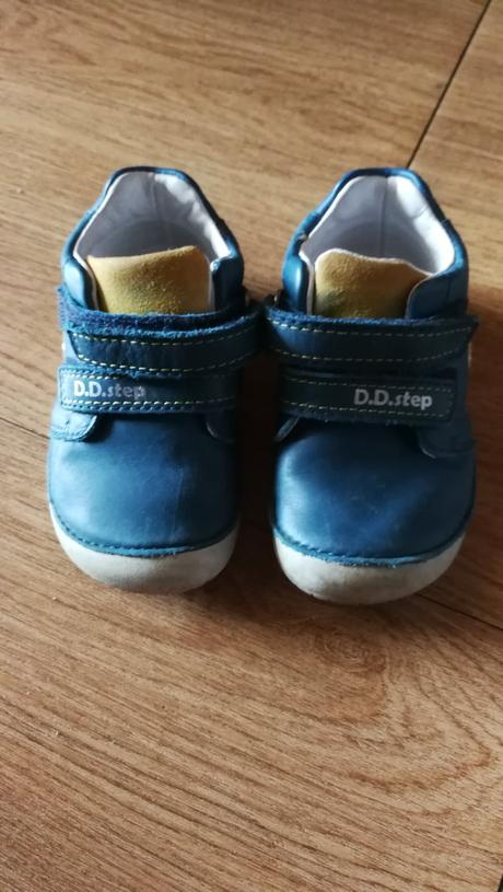 Kožené prechodné topánky, d.d.step,22