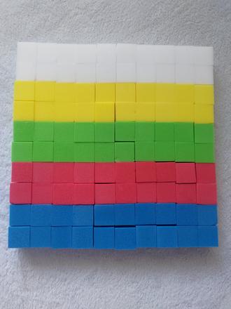 Penové kocky na matematiku, 