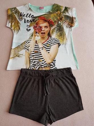 Dievčenská súprava na leto č.128, 128