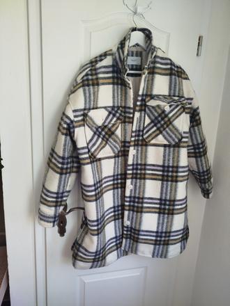 Reserved kabát bunda košeľa, reserved