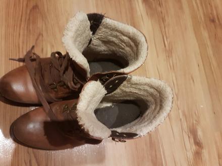 Zateplené topánky/čižmy, 38