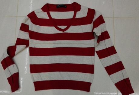 Pásikavý pulovrík, zara,s