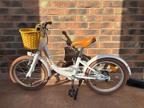 Bicykel biely, kenzel,16