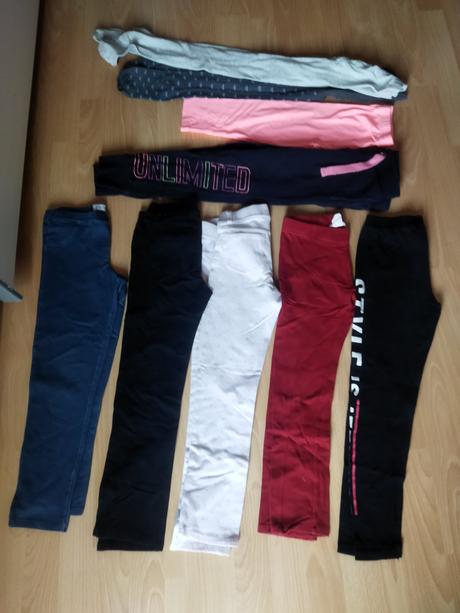 Legíny,tepláky,pancusky, h&m,134
