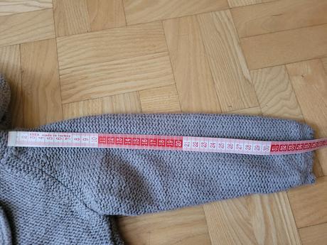 Fleesová bundička a zateplený sveter veľ.86, 86–98