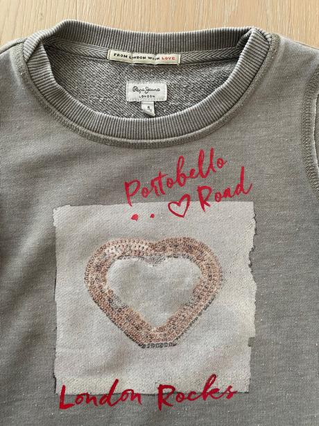 Sivá mikina, pepe jeans,116