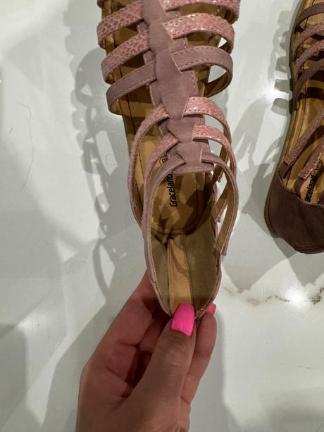 Dievčenské sandále, deichmann,36