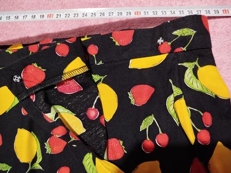 Farebna sukňa na leto č.40, m