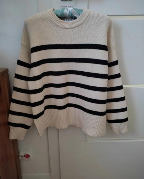 Zara pruhované sveter s, zara,s