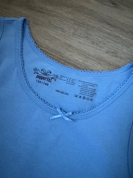 2x bavlnene dievcenske tielko 134/140, pepperts,140