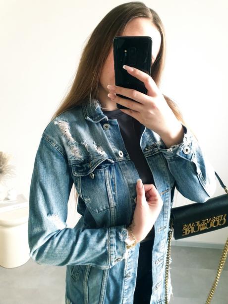 Rifľová bunda xs, xs