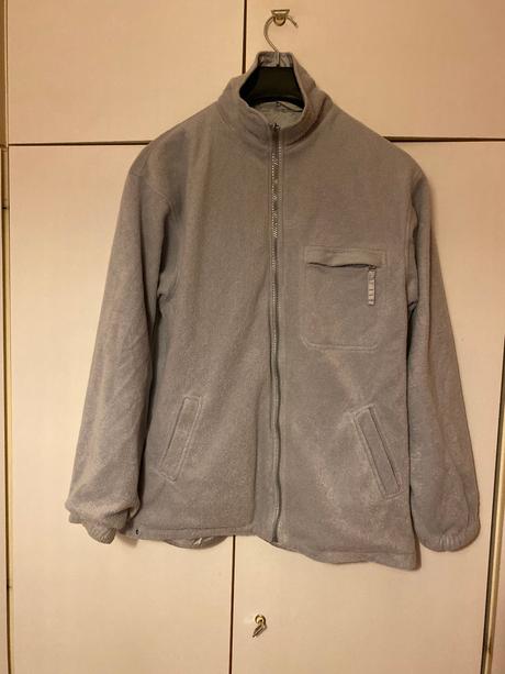 Šedá bunda-obojstranná, l