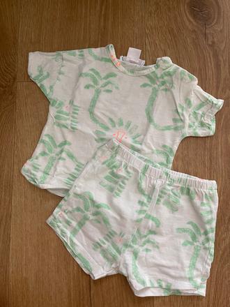 Tričko + kraťasky zara, zara,74