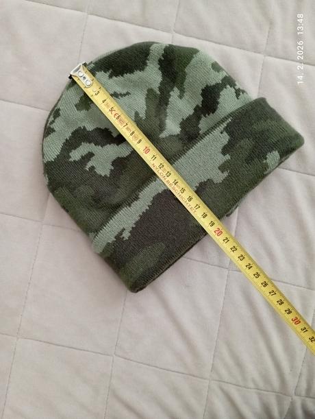 Teplá maskáčová čiapka (už s poštou), c&a,134