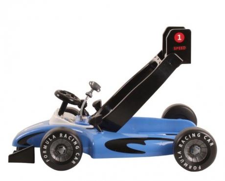 Chodítko a odrážadlo imola formula 2v1 modrá,