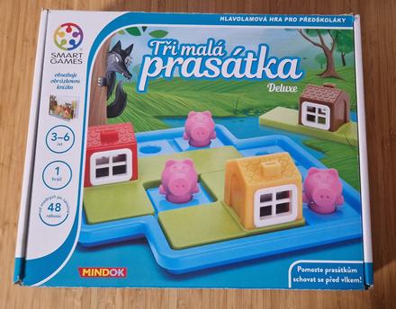 Mindok smart tri prasiatka hra,