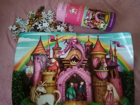 Puzzle&poster jednorozec 200ks, 