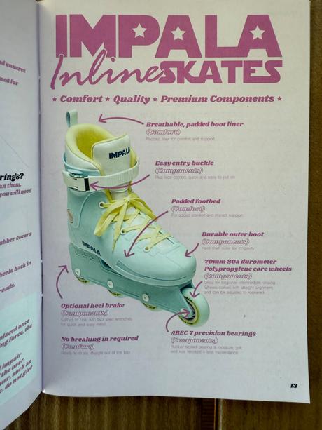 Impala lightspeed inline skate eu 37, 37