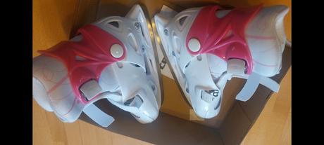 Dievčenské nastaviteľné korčule na ľad 33-36, crowned,36