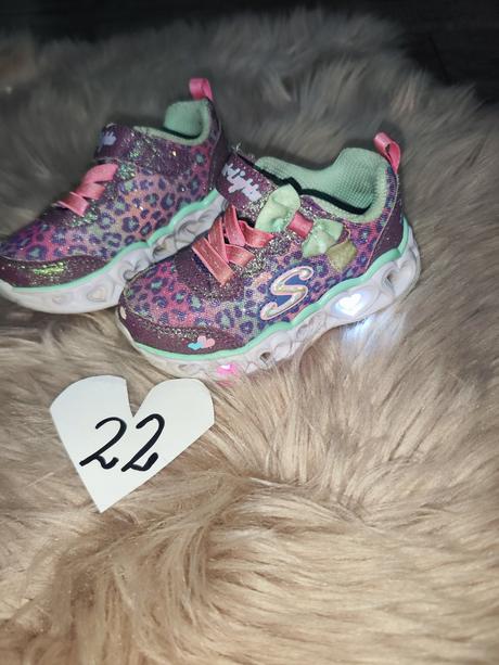 Blikajúce tenisky skechers veľ 22, skechers,22