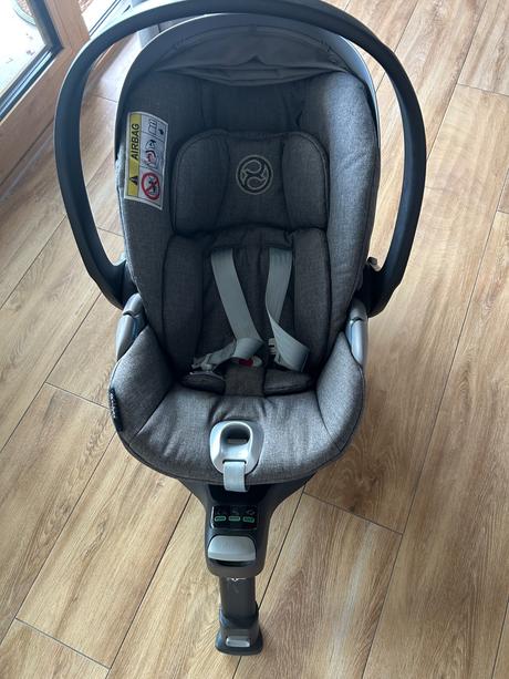 Vajíčko cloud z-isize mirage grey s izofixom, cybex