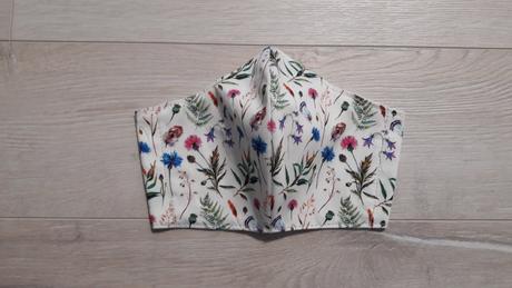 Rúško viac vzorov - strojové šitie, 