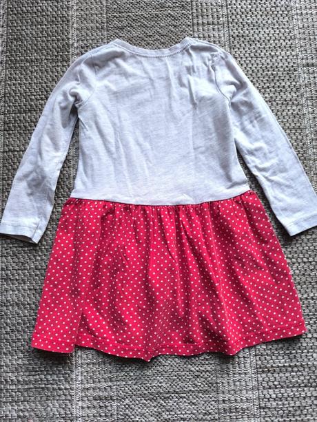 Mačičkové šaty s bodkami, 104