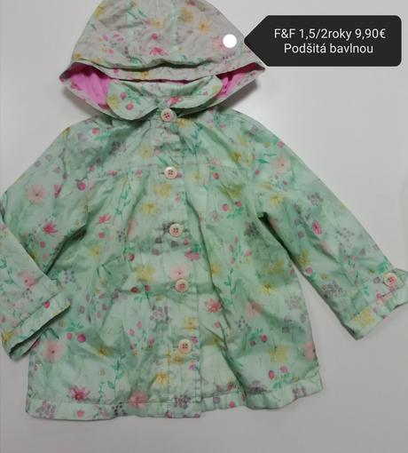 Kvetinová prechodná bunda, f&f,92