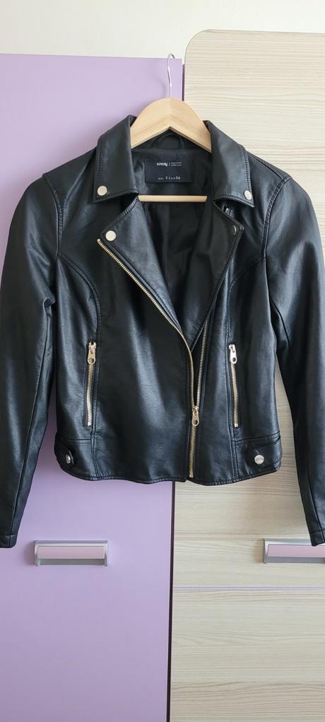 Kožený kabát, sinsay,s