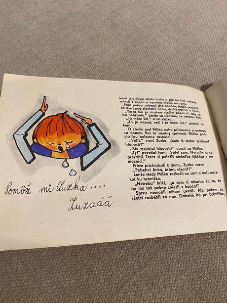 Mini rozprávková brož eva prášilová na sánkach 67,