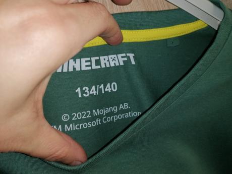 Tričko minecraft 134/140, 140