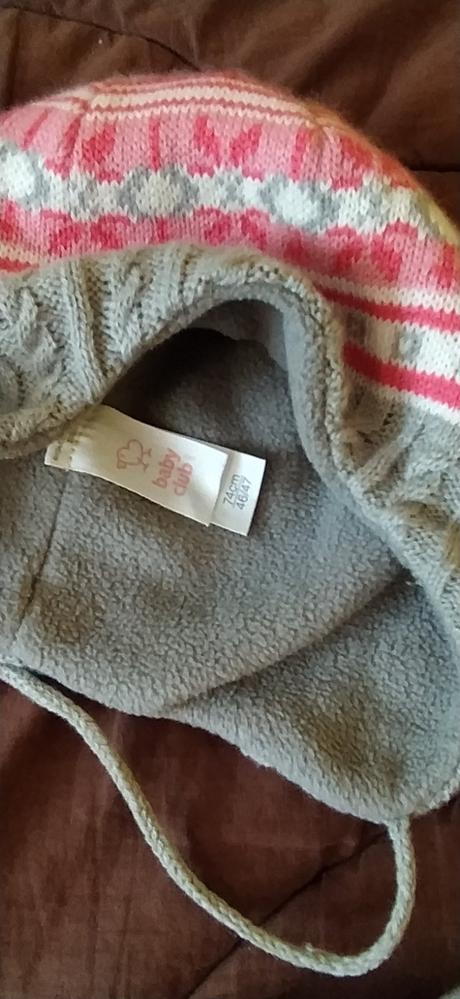 Čiapka a rukavice, baby club,74