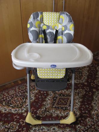 Detská stolička na kŕmenie značky chicco, chicco