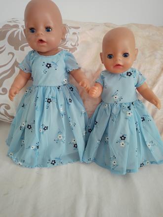 Šaty pre baby born 43cm a 36cm,