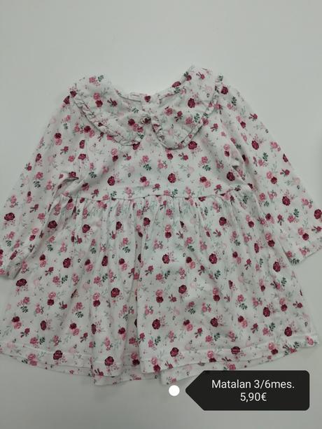 Bavlnené šaty s kvetmi, matalan,68