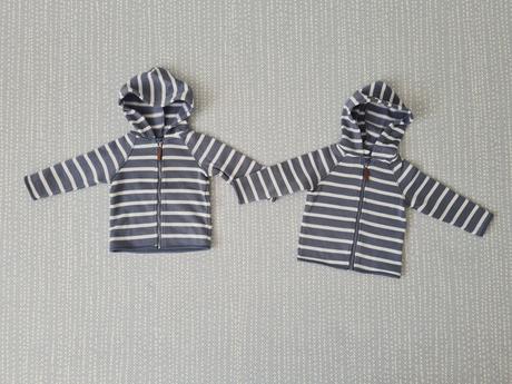 Bunda z pleteneho flisu, h&m,80