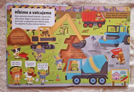 Stavenisko - knižka s okienkami,