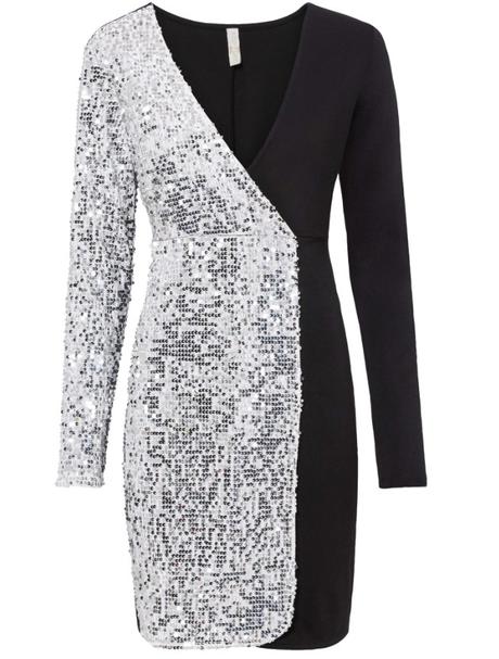 Flitrovane šaty, bonprix,44