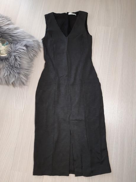 Super elastické business šaty, veľkosť 36-38, mango,36