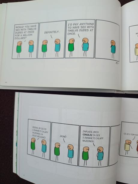 Kyanid a stestí, anglictina+cestina, 